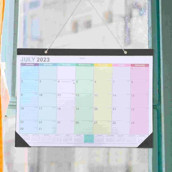 Календар за обратно броене, английски стенен календар, месечен календар, стенен календар за дома
