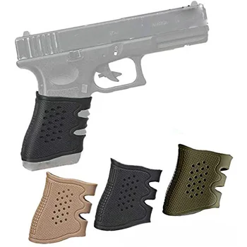 Калъф за гумени ръкавици за повечето калъфи за пистолети Защитен калъф за ловно тактически оръжия Ръкохватка Кобур НОВА