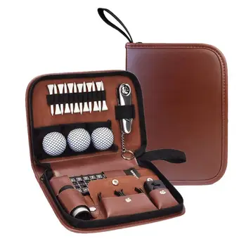Калъф за съхранение на екипировка и аксесоари за голф Многофункционална чанта за съхранение, комплект за голф са Практични аксесоари за голф Подарък за играчи на голф,