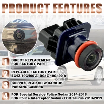 Камера за задно виждане Резервно Помещение за Ford Taurus 2013 2014 2015 2016 2017 2018 2019 EG1Z-19G490-A EG1Z19G490A