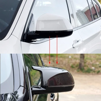 Капачка Огледало Странично на Вратата на Колата на Кутията Странично Огледало за Обратно виждане, за BMW X3 F25 F26 X4 X5 F15 F16 X6 14-18 M Style