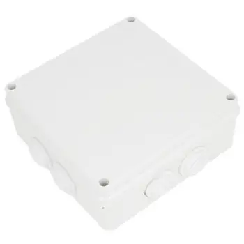 Квадратна разпределителните кутия от ABS, проста нажимная делото 150x150x70 мм