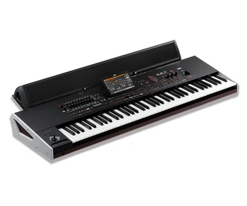 Клавиатурата на Korg Pa4x 76 с акустична система PaaS