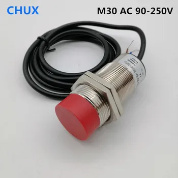 Ключ сензор за приближаване CHUX AC 220V Индуктивни тип с Разстояние за откриване на 15 мм БЕЗ NC 2 тел IM30-15-ACA АТБ електрическо оборудване