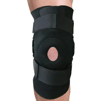 Коленете на мъжете Скоба от алуминиева сплав Защита на коляното Бандаж за подобряване на спортната подкрепа на коляното за джогинг футбол волейбол