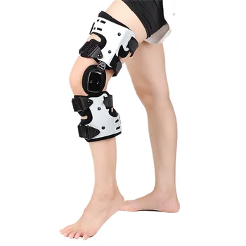 Коляното на еластична превръзка на ОА за лечение на артрит, сухожилия, средната шарнирной подкрепа на коляното, остеоартрит, болка в колянната става, спортни разтоварване-ляво