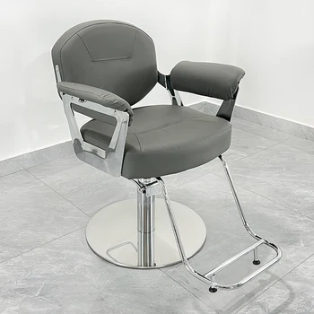 Коса стол за маникюр в очакване на получаване на гости Луксозно Винтажное Просто grooming стол за интериора на Ергономични мебели за фризьорски салон Cadeira HY