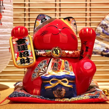 Креативен Новият Японски магазин за подаръци Лъки Cat Отваря едно Малко бижу за всекидневна Творчески дом Лъки Cat Piggy Bank