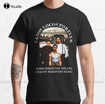 Кръвта Във Филмите Blood Out - Vatos Locos Forever Класическа Тениска Модни Творчески Тениски За Почивка На Поръчка, Подарък, Нестандартен