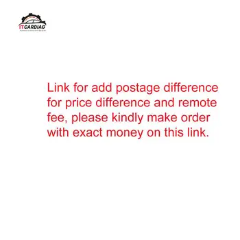 Линк за добавяне на разликата в пощенски разходи поради разлика в цени и дистанционно комисията, моля, направете поръчка с точна сума по този