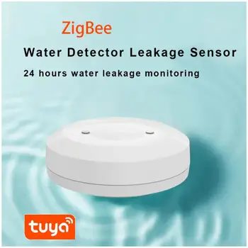 Лост ZigBee, Изтичане на вода, сензор за гмуркане, Детектор за преливане, Водоустойчива защита сигурността на един умен дом.