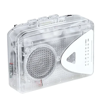 Магнетофон Walkman, С монтирани външни високоговорители, 3,5-мм конвертор касети в MP3 Dropship