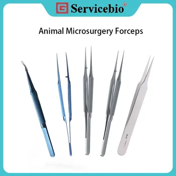Микрощипцы Servicebio за животни, използвани за разделяне на тъканите, анастомоза на лимфните съдове При микрохирургия на малки животни