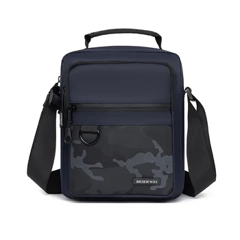 Мъжки модни чанти през рамо, висококачествени мъжки леки чанти, водоустойчив Оксфорд дизайнерски мъжки чанти за почивка с голям капацитет