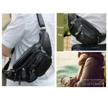 мъжки поясная чанта от естествена кожа, мъжки поясная чанта за пътуване. пакети, но само за телефон, голям презрамка, превръзка през рамо