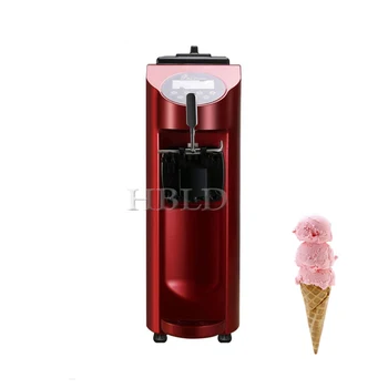 Настолна машина за производство на сладолед с една глава, малка машина за производство на замразено кисело мляко от неръждаема стомана