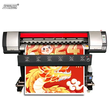 Ниската цена от 1,6 м текстилна мастиленоструен широкоформатен сублимационный принтер XP600 eco solvent wide format printer