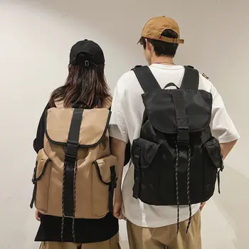 Нов Водоустойчив случайни раница, мъжки училищни чанти за студенти, раници за преносими компютри, Дизайнерска Луксозна 15,6-инчовата чанта за лаптоп за мъже