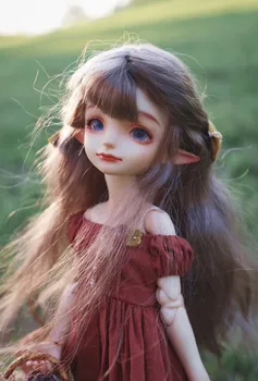 Нова кукла SD BJD 1/6 Момиче-фея Малко дъжд Сладки и заряжающие фигурки, играчки от катран в присъствието на грим