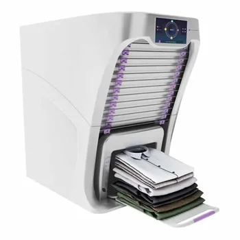 (НОВА ОТСТЪПКА) Капацитетът на тъкани Foldimate, напълно автоматична сгъваема перална машина