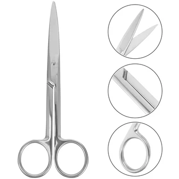 Ножици за коса Хирургически Медицински Операционни За дисекция на носа Малки Мустаци Брада