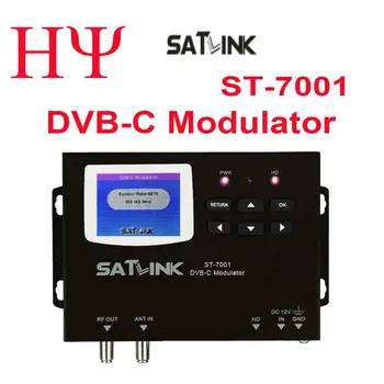 Оригинален модулатор Satlink St-7001 Преобразува сигнала В Dvb-c Радиочестотни изход Преобразува източник В канал Dvb-c.
