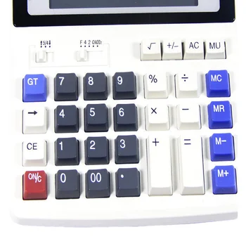 Офис калкулатор с големи бутони, Многофункционални компютърни клавиши, калкулатор на заряд на батерията