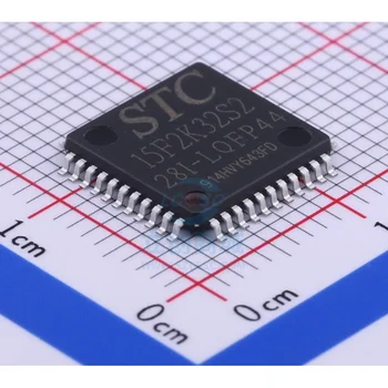 Пакет STC15F2K32S2-28I-LQFP44 Флаш памет LQFP-44 51 серия: 32 KB Оперативна памет: 2 KB микроконтролер (MCU /MPU / SOC)