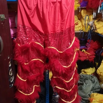 Панталони панталони за Китай Танц на Лъва Възрастен С Костюм За Представяне на Кунг-фу Танцови