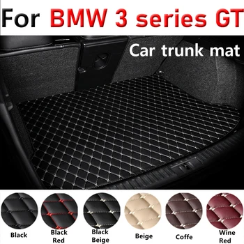 Подложка в багажника на колата за BMW серия 3 GT F34 2013 2014 2015 2016 2017 2018 2019 килим за карго подложка, аксесоари за интериор, калъф