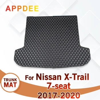 Подложка За Багажник На Автомобил Nissan X-Trail 7-Seat 2017 2018 2019 2020 Потребителски Автомобилни Аксесоари За Декорация На Интериор На Автомобил