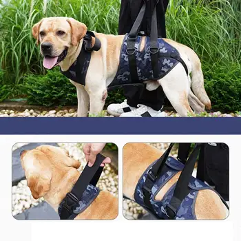 Помощен колан за домашни кучета Многофункционален Гърдите колан една Каишка За възрастни кучета с увреждания И травми