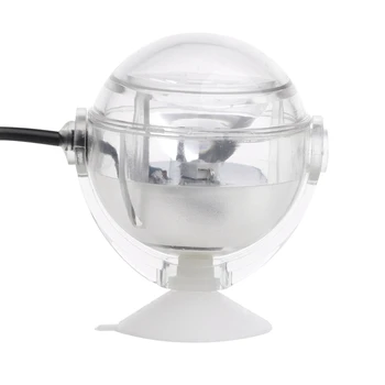 Потопяема аквариумный лампа за аквариум с led мини-прожекторной лампа, безопасни за риба G5AB