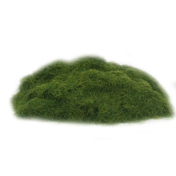 прах от Билката найлон Поляна Флока Зелени Изкуствена Трева модели на сцена 5мм Миниатюрни