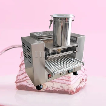 Преносими търговски машина за приготвяне на палачинки в хиляда слоеве, автоматична машина за приготвяне на кръгли палачинки от неръждаема стомана