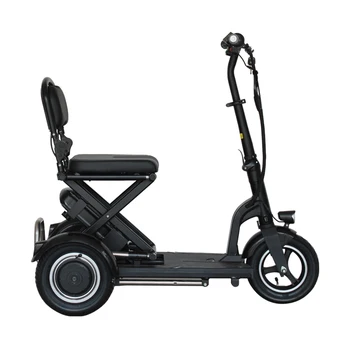 Продава се Триколка Сгъваем Евтин Мобилен Електронен Скутер за възрастни, Скутери за инвалиди, Електрическа Триколка