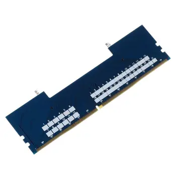 Професионален Лаптоп DDR4 SO-DIMM за Настолен компютър DIMM Memory RAM Adapter Connector Адаптер За Преобразуване на Карти с Памет Настолни КОМПЮТРИ