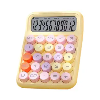 професионален научен калкулатор, цветни красиви калкулатори, 12-цифрен мини-калкулатор, най-добре продаваната електроника за ученици