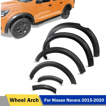 Разширители на калниците, Дилататори на крилата за Nissan Navara Frontier NP300 2015-2020 Матово-черни калници, аксесоари за автомобили за пикапи