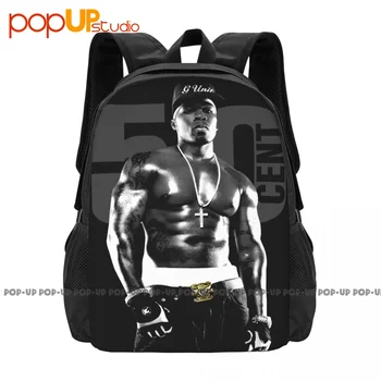 Раница G Unit Label 50 Cent е с голям капацитет, ученически чанти меки корици, персонализирани чанти за пътуване