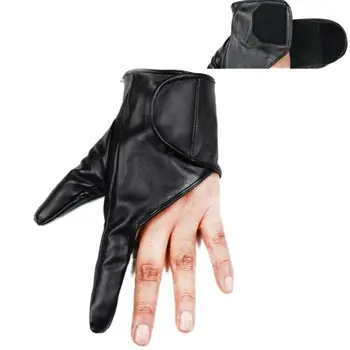 Ръкавици от изкуствена кожа, прости ръкавици в стил пънк с два пръста, ръкавици за изказвания в стил хип-хоп, cosplay
