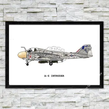 Самолет Fighter Airplane Combat F16 F22 P47 Плакати Стенно изкуство Класически американски самолет Живопис Печат върху платно Съвременна всекидневна