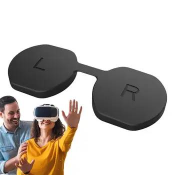 Силиконов защитен калъф за PS VR2, аксесоари за виртуална реалност, мека защита на обектива на виртуална реалност, Прахоустойчив, който предпазва от надраскване, водоустойчив слот аксесоар