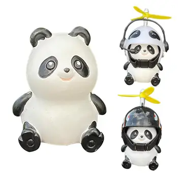 Сладка Малка панда, творчески подарък за украса на Мотоциклет, велосипед, электромобиля, креативно украса на автомобил, подарък за рожден ден