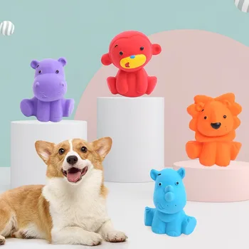 Сладкото Куче на Латексова играчка за дъвчене | Меки Писклив играчки за кучета | детски Играчки за кученца от Малки и средни домашни любимци Кучета Пудел collie