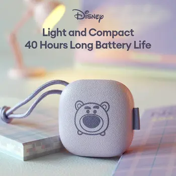 Слушалки Disney Lesspods Bluetooth с ниско закъснение, детска слушалки, Музикални, спортни слушалки с микрофон, слушалки с шумопотискане за подаръци