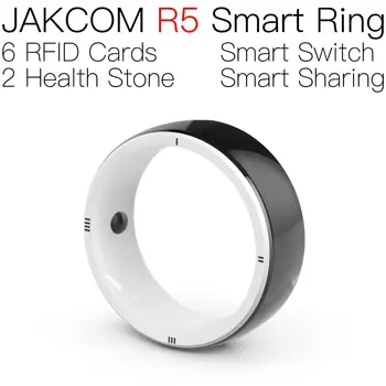 Смарт пръстен JAKCOM R5 По-нови от yelan 504, самозалепващи етикет, мини размер, nfc, титанов символичен, устройство за запис на магнитни икони