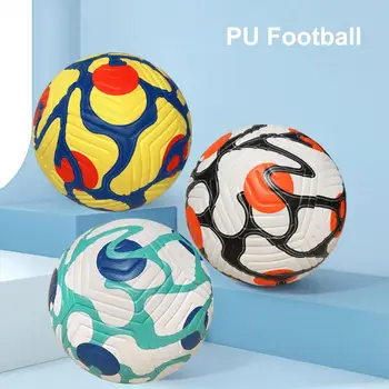 Спорт Футбол за деца и младежи с Размер 5 Футболен играчка Тренировъчен футболен топката Износоустойчива Водоустойчив Антиэкструзионный за тренировки