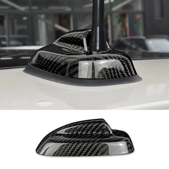 Сухо Въглеродни Влакна За Mini Cooper F55 F56 2013-2020 Подмяна на Покрива на Колата Антена във формата На Акульего Перка Сигнални Антени Стикер На Капака