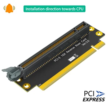 Такса PCI-e 16X 3.0 с обратна връзка под ъгъл от 90 градуса, за да 2U сървъри